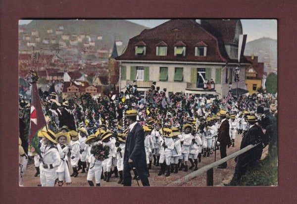 ST. GALLEN - Jugendfest - 1914