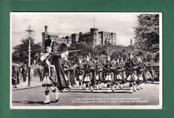 INVERNESS Queen's own Cameron Highlanders - 1960 // fold //