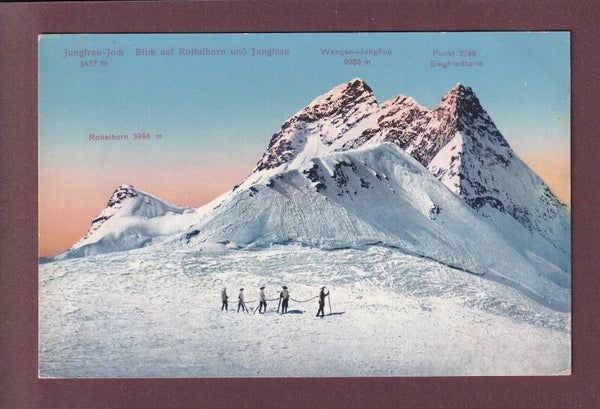 JUNGFRAUJOCH - Alpinisten