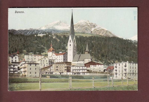 DAVOS - Kirche - 1918