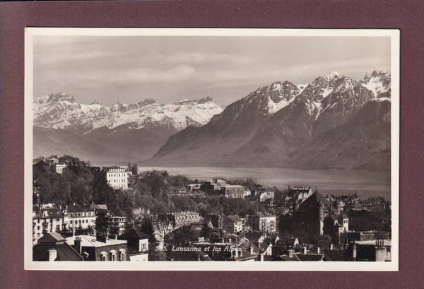 LAUSANNE et les Alpes