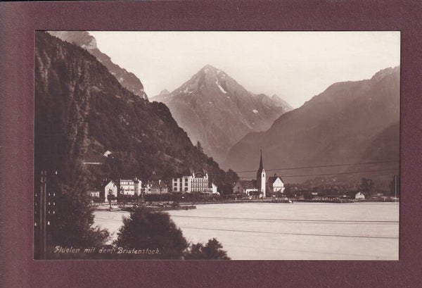 FLUELEN - Kirche - Bristenstock