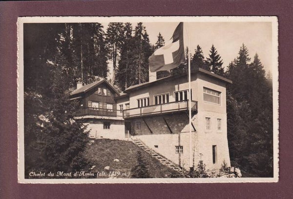 Chalet du MONT d'AMIN sans neige - J. Monnier