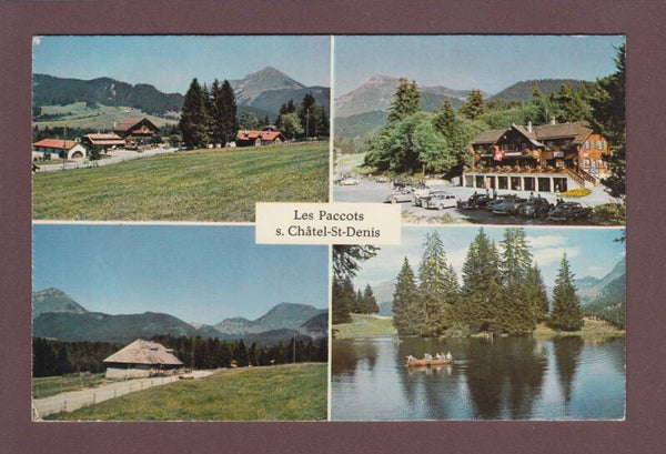 LES PACCOTS sur Châtel-St.-Denis - 4 images - 1964