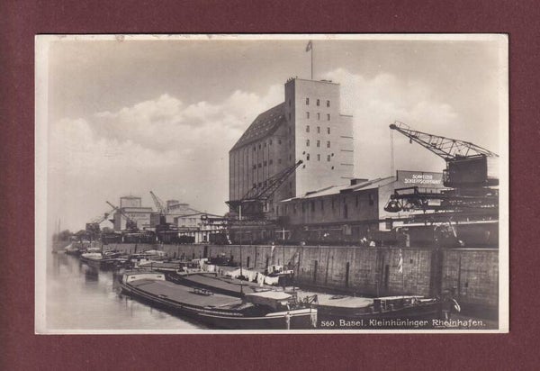BASEL - Kleinhüninger Rheinhafen