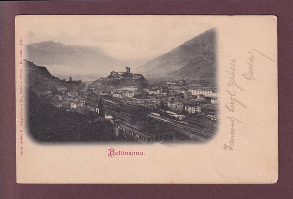 BELLINZONA - Stazione - 1905