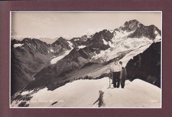 Aufstieg zum MONTE DEL FORNO - Alpinisten