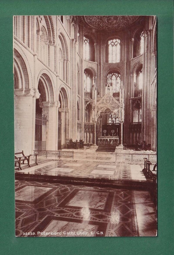 PETERBOROUGH - Cathedral - Choir - 1905