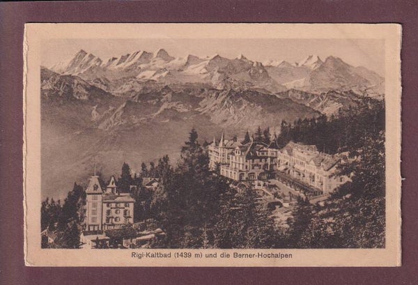 RIGI-KALTBAD - Berner Hochalpen