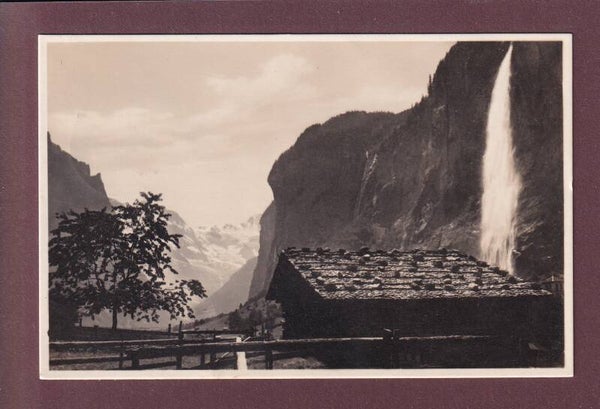 LAUTERBRUNNEN - Staubbach - 1933