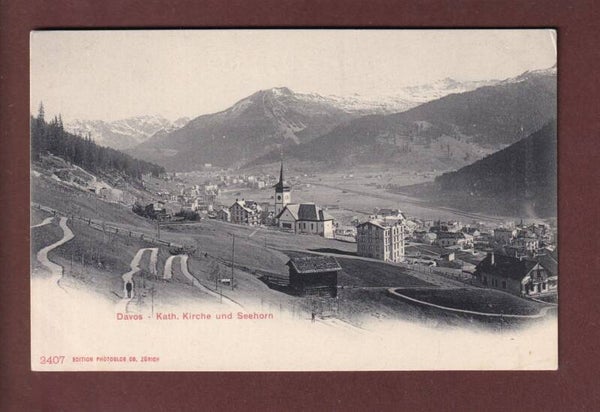 DAVOS - Kirche - Seehorn