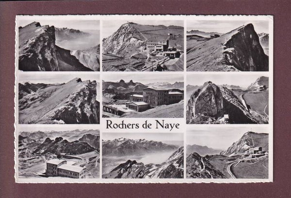 ROCHERS DE NAYE - 9 images - 1952