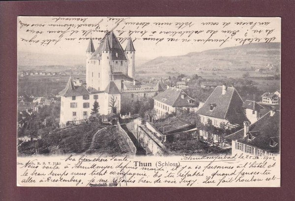 THUN - Schloss - 1902 // Eckbug //