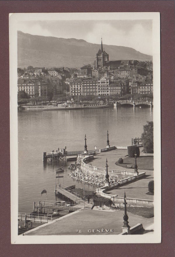 GENEVE - Bateau CGN SAVOIE - 1933