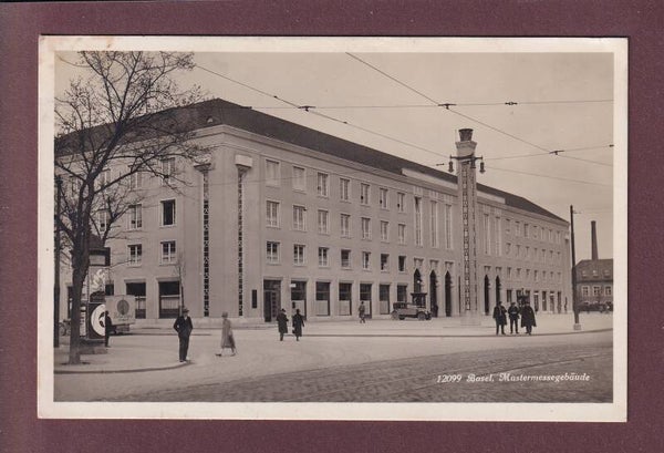BASEL - Musternesse gebäude - 1929