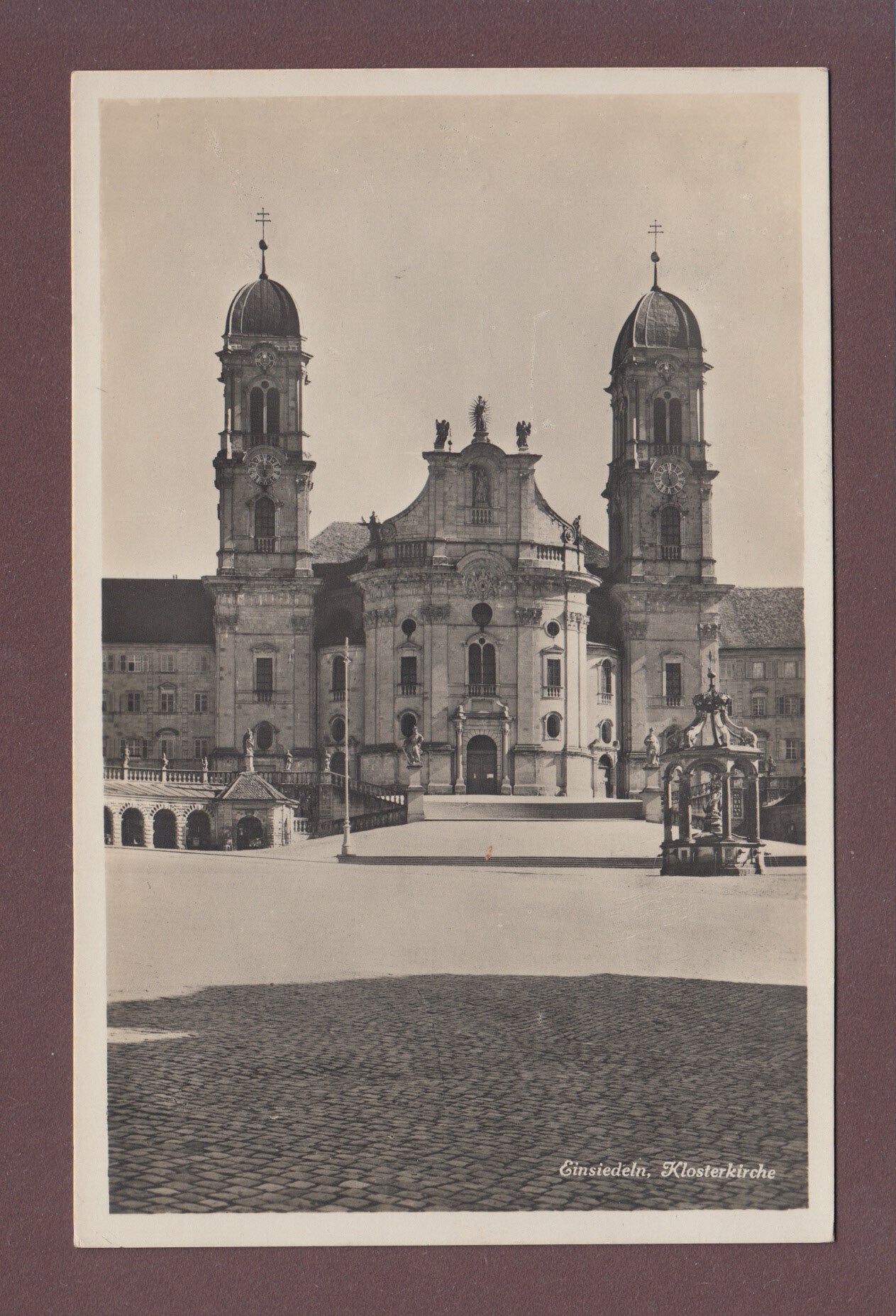 EINSIEDELN - Klosterkirche - 1929
