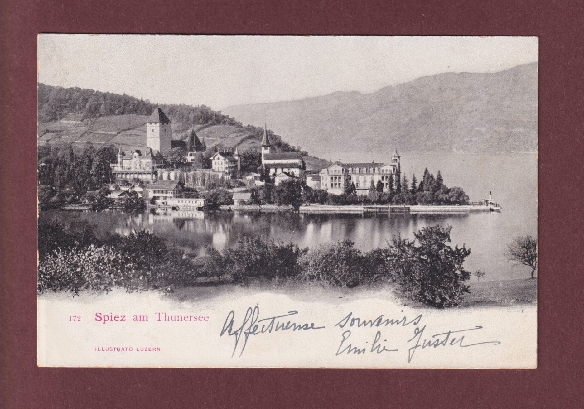 SPIEZ am Thunersee - 1911