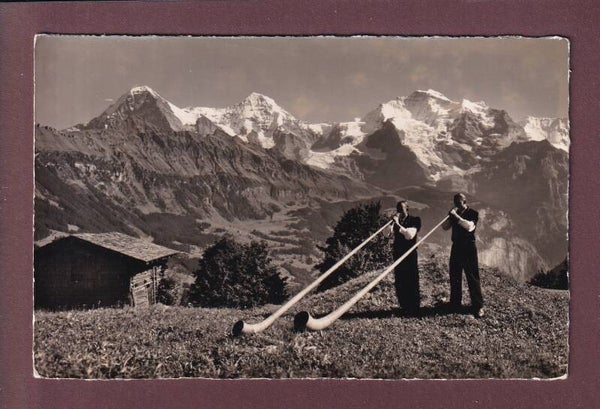 Berner Oberland - ALPHORNBLÄSER - 1955