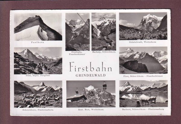 GRINDELWALD - Firstbahn - 9 Bilder