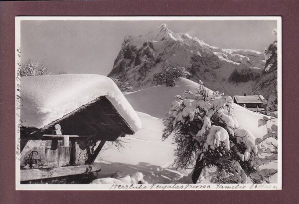 GRINDELWALD - Wetterhorn - 1938