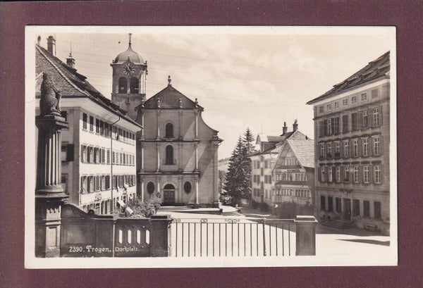 TROGEN - Dorfplatz - Feldpost // Falte //