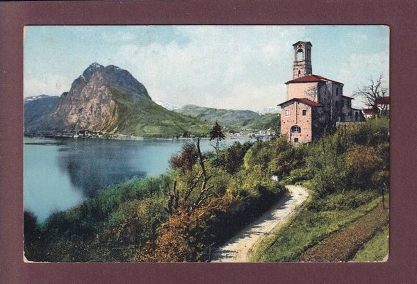 CASTAGNOLA - Chiesa - 1908