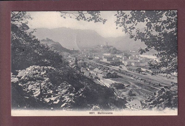 BELLINZONA - Stazione - 1916