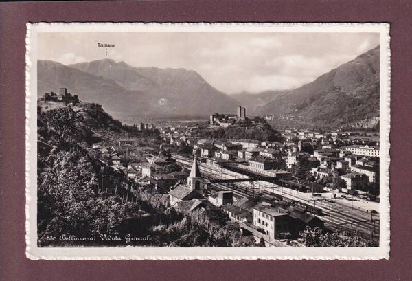 BELLINZONA - Stazione - 1947