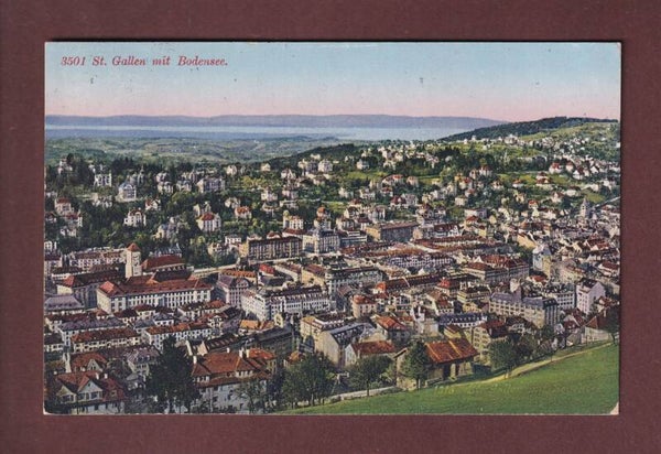 ST. GALLEN - Teilansicht - Bodensee - 1924