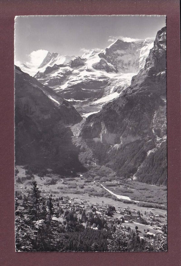 Grindelwald - Blick von AELLFLUH aus - 1961