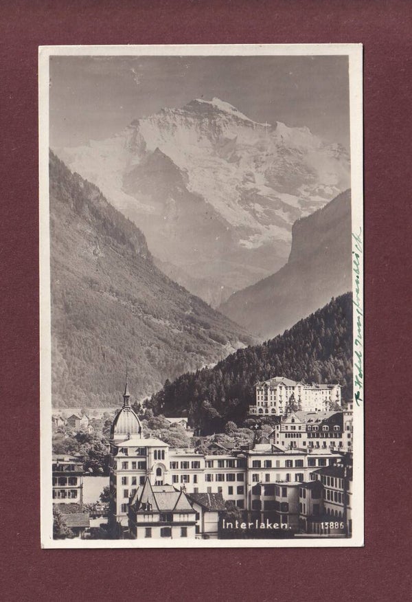 INTERLAKEN - Jungfrau - 1922