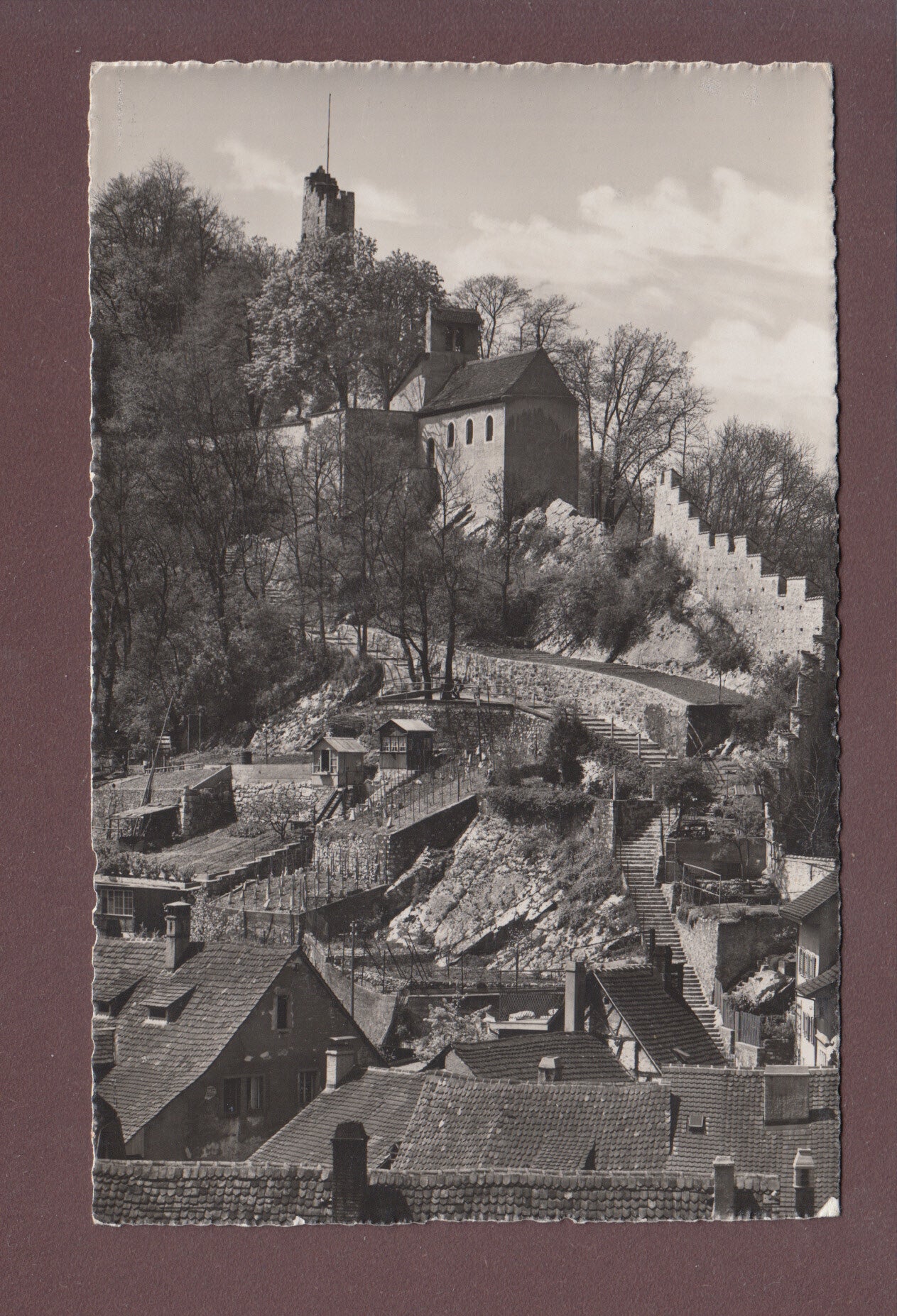 BADEN - Schlossruine STEIN - 1942