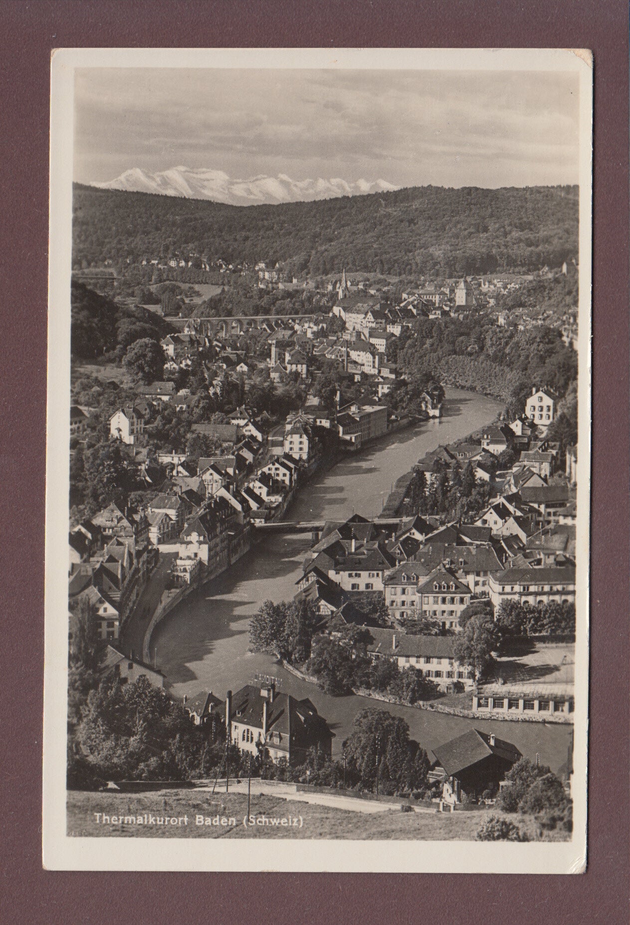 BADEN - Teilansicht - 1937