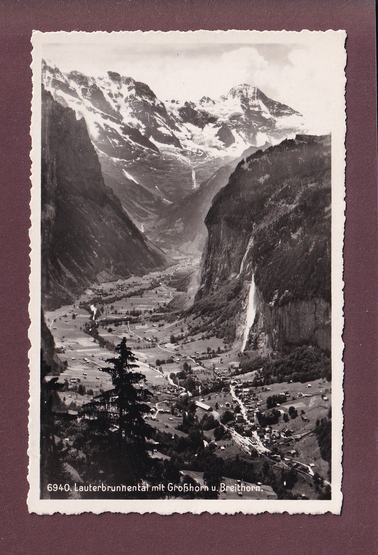 LAUTERBRUNNENTAL - Staubbach - 1953