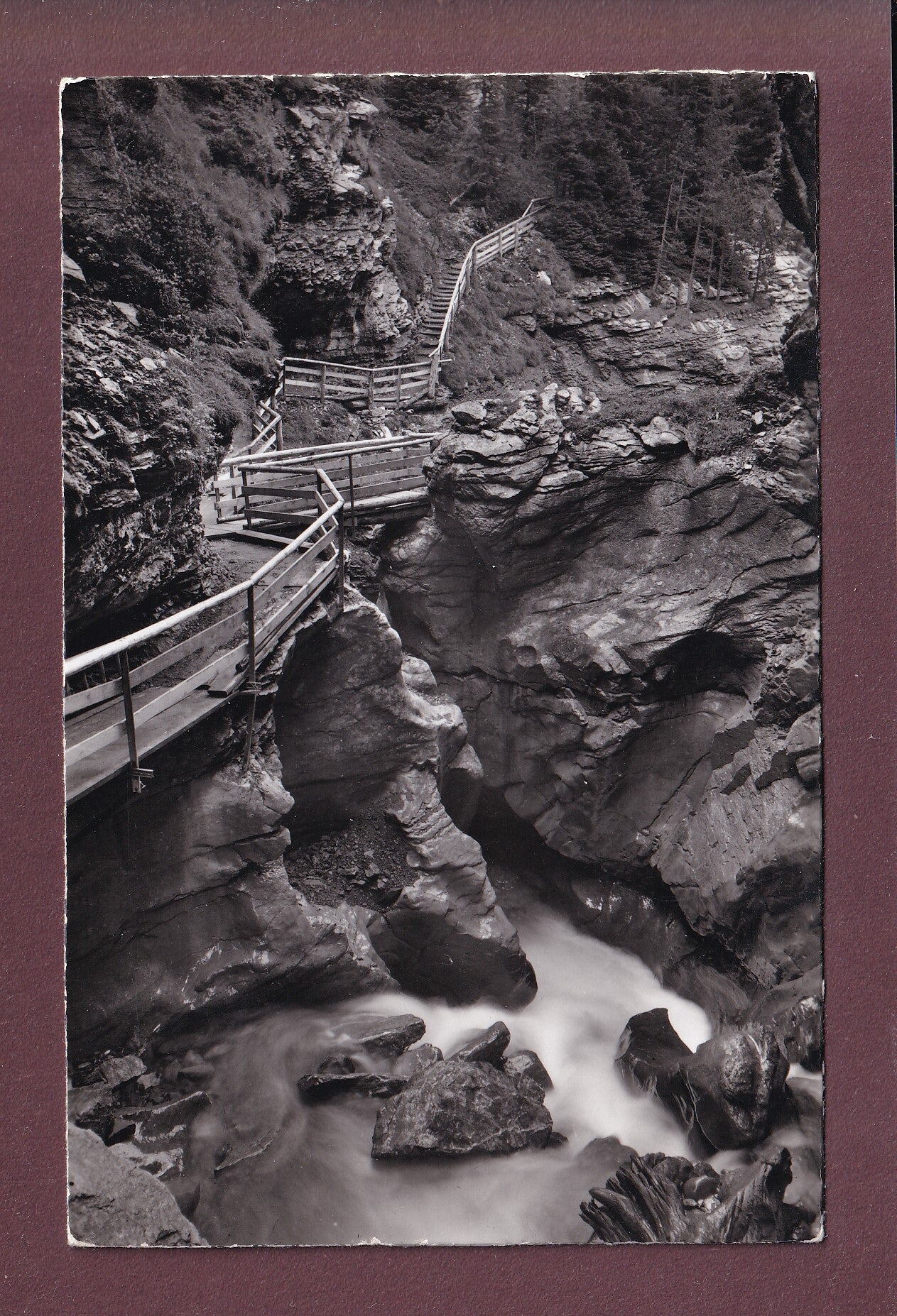 Kandersteg - SCHWARZBACHSCHLUCHT - 1957