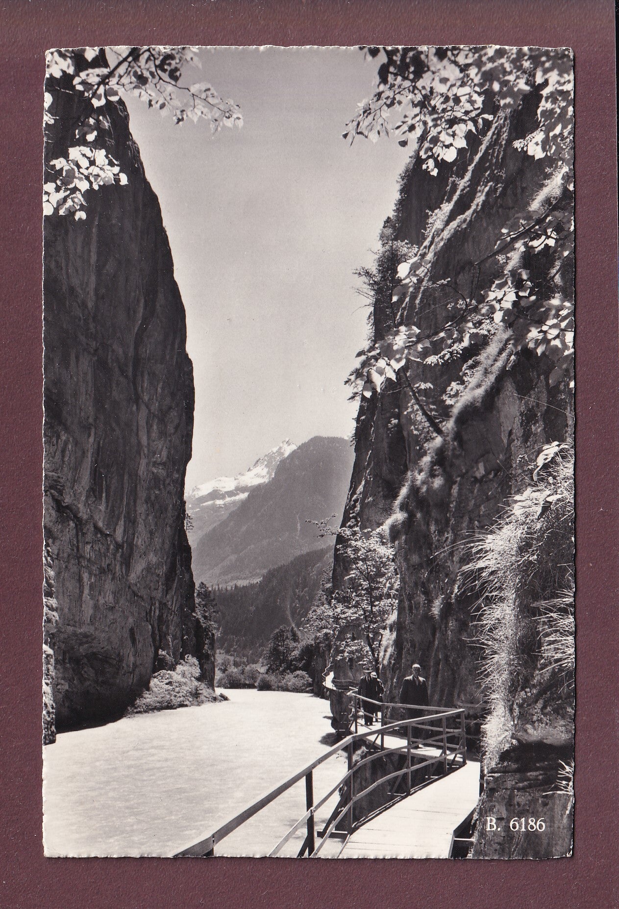 Meiringen - AARESCHLUCHT - 1959