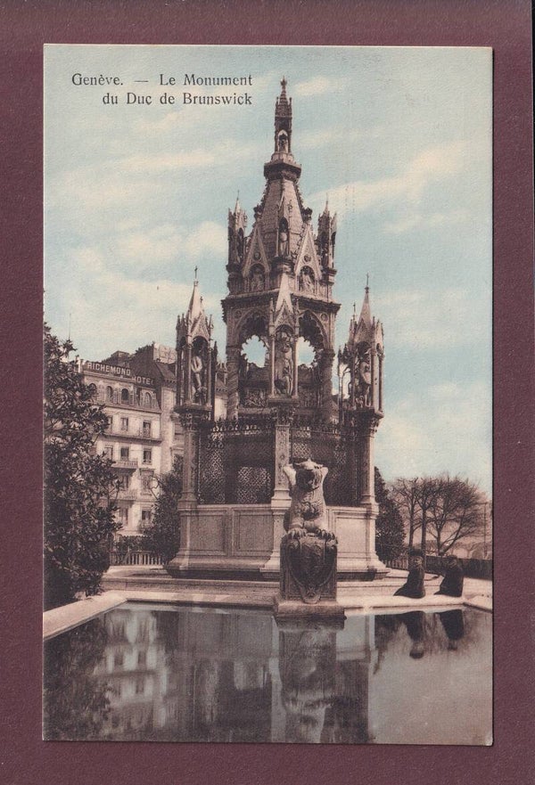 GENEVE - Monument Brunswick