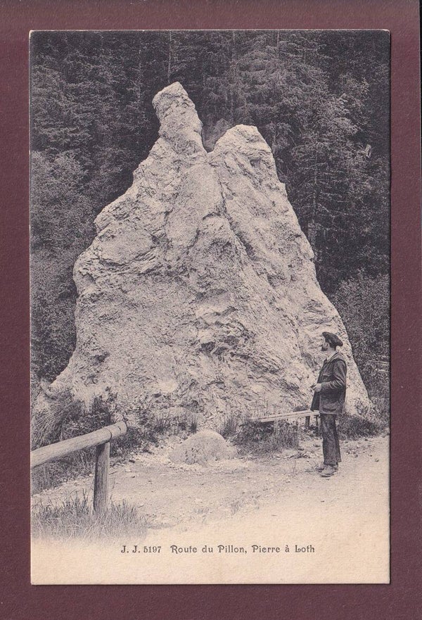 Route du PILLON - Pierre à Loth