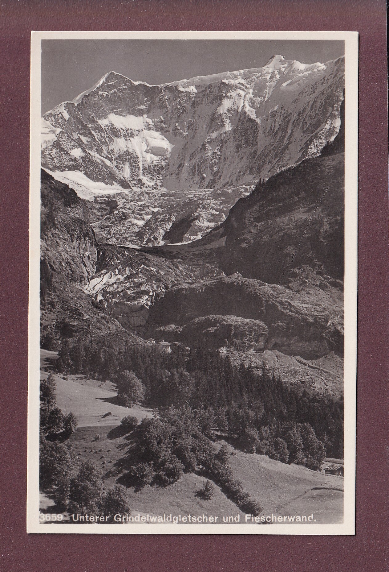 Untere GRINDELWALD-GLETSCHER - Fiescherwand