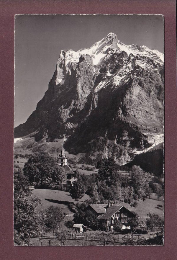 GRINDELWALD - Kirche - Wetterhorn