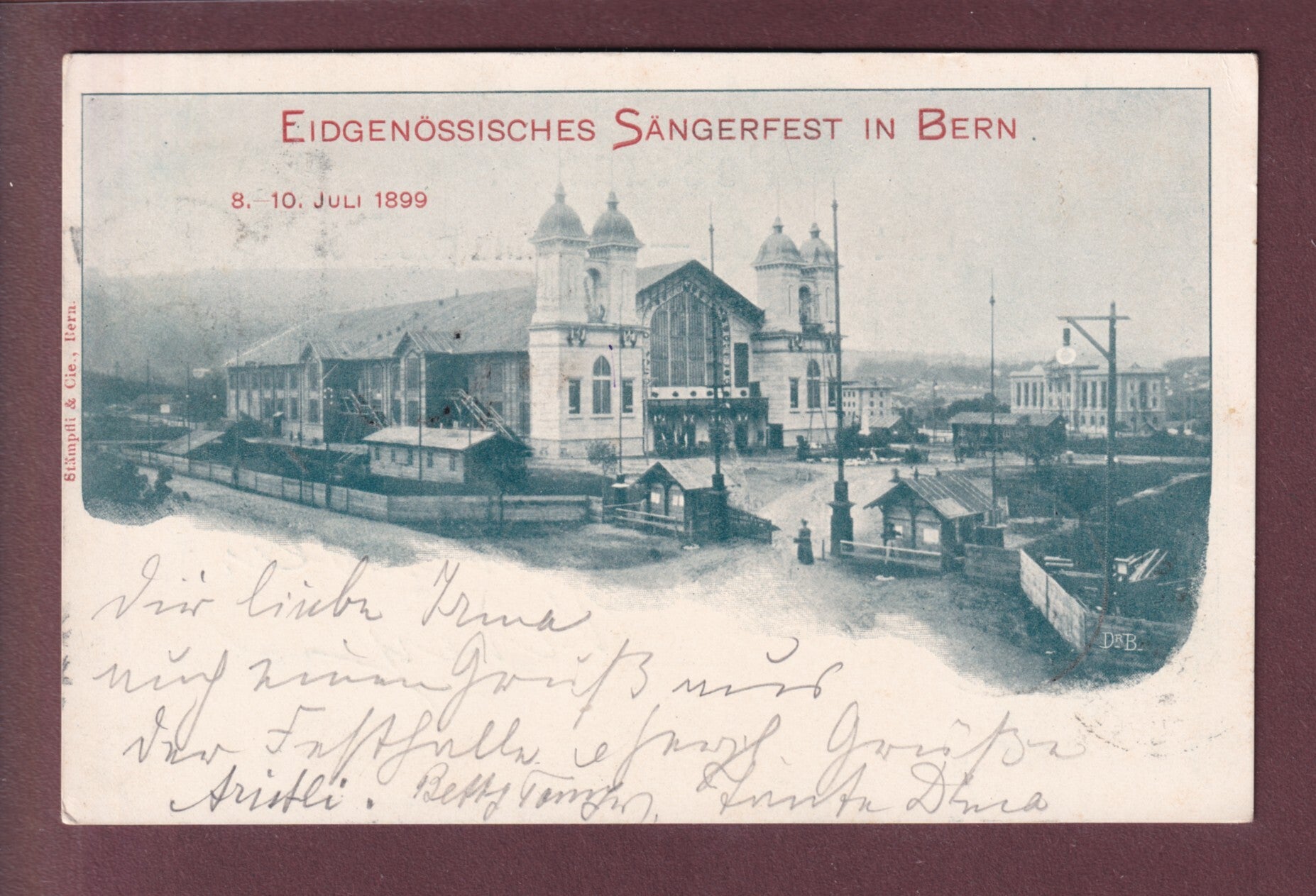 BERN - Sängerfest 1899