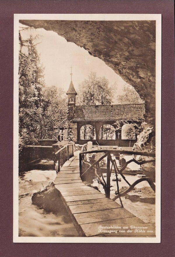 BEATUSHÖHLEN am Thunersee - Kreuzgang