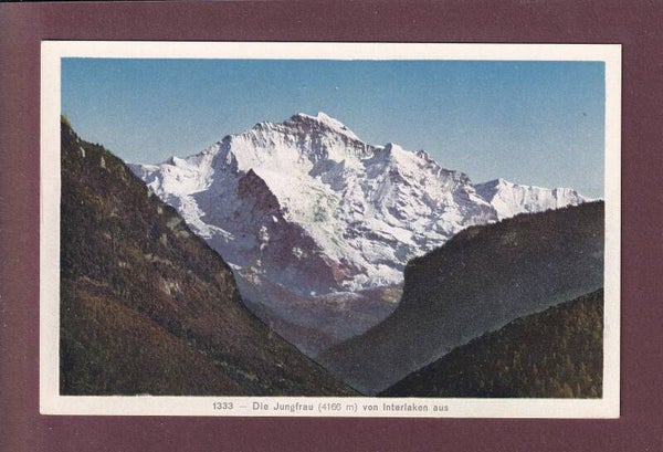 JUNGFRAU von Interlaken aus