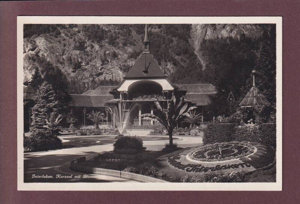 INTERLAKEN - Kursaal - Blumenuhr