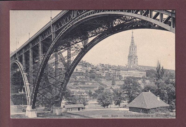 BERN - Kirchenfeldbrücke - Münster