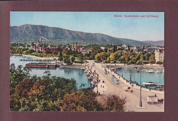ZÜRICH - Quaibrücke - Uetliberg