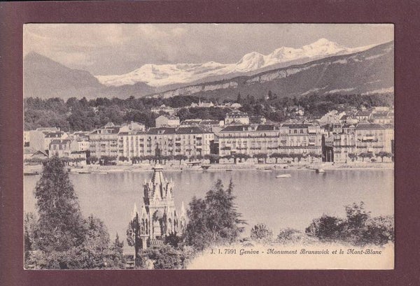 GENEVE - Partie de la rade