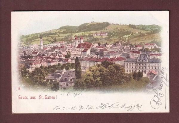 Gruss aus ST. GALLEN - 1901