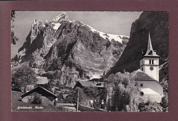 GRINDELWALD - Kirche - Wetterhorn