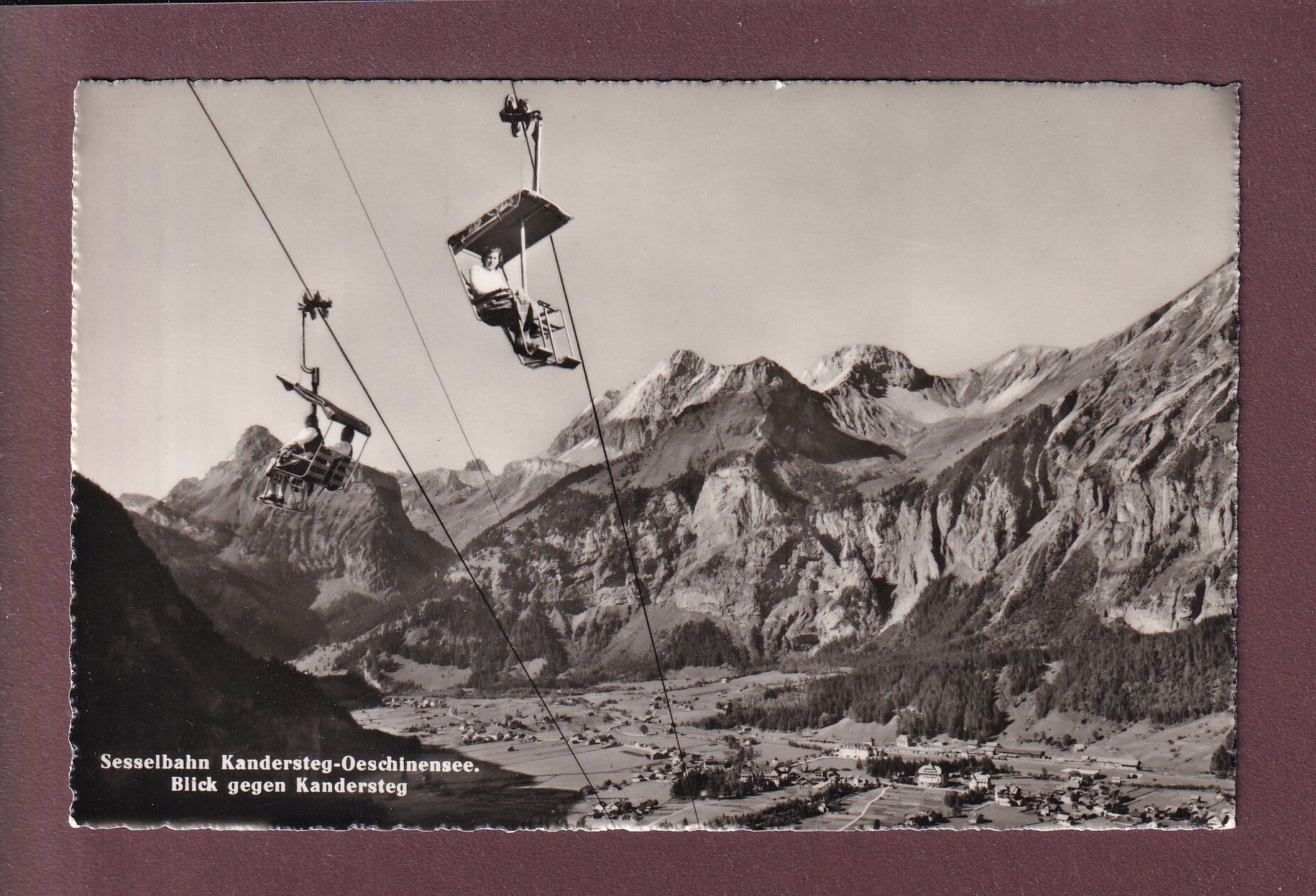 Sesselbahn KANDERSTEG-OESCHINEN